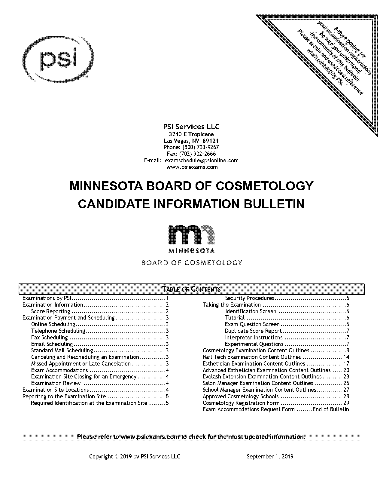 mn online cosmetology renewal