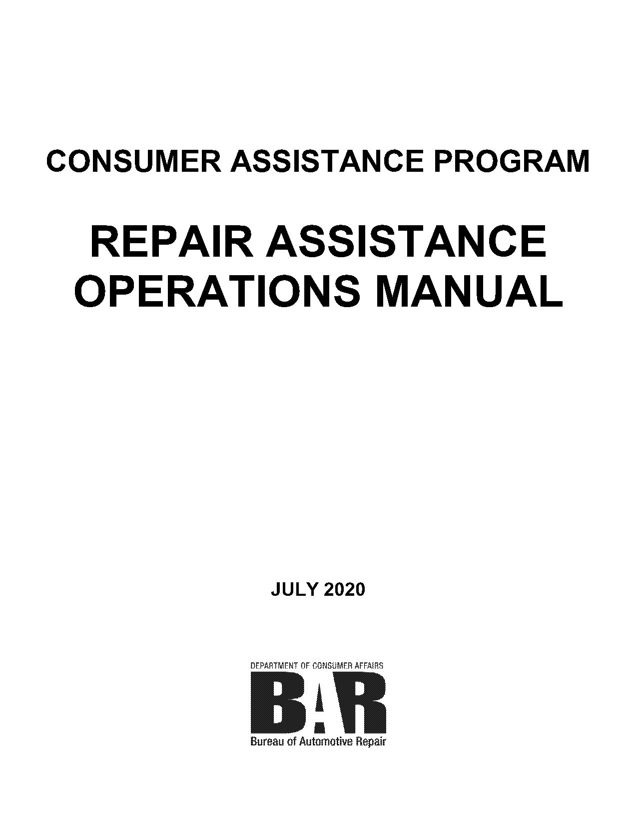 californa assistance program shop questionnaire