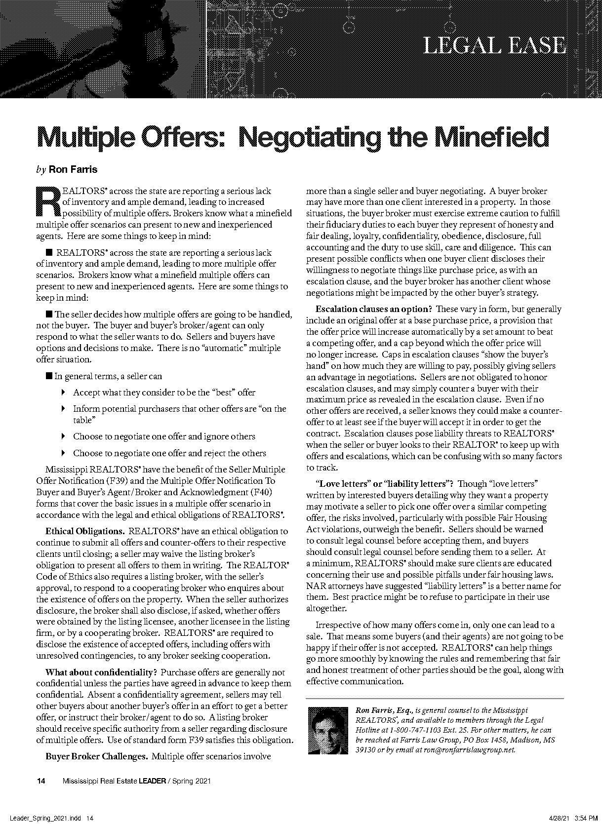 how to handle multiple offers on a house