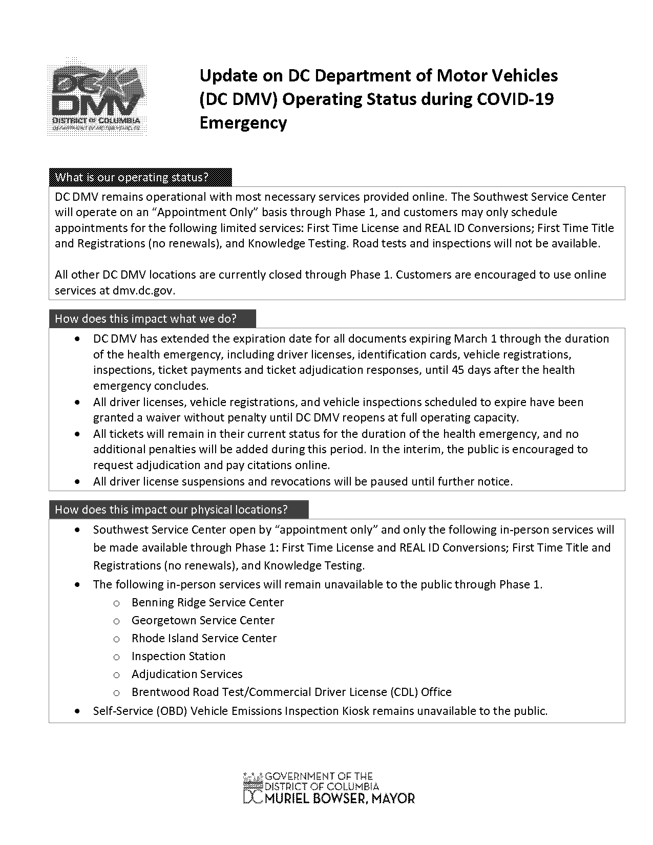 dmv dc ticket payment plan