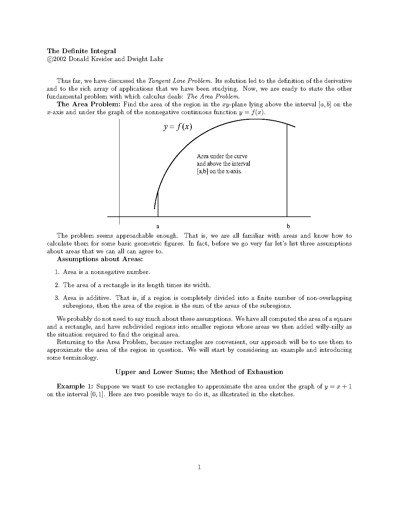 evaluate the integral by computing the limit of riemann sums