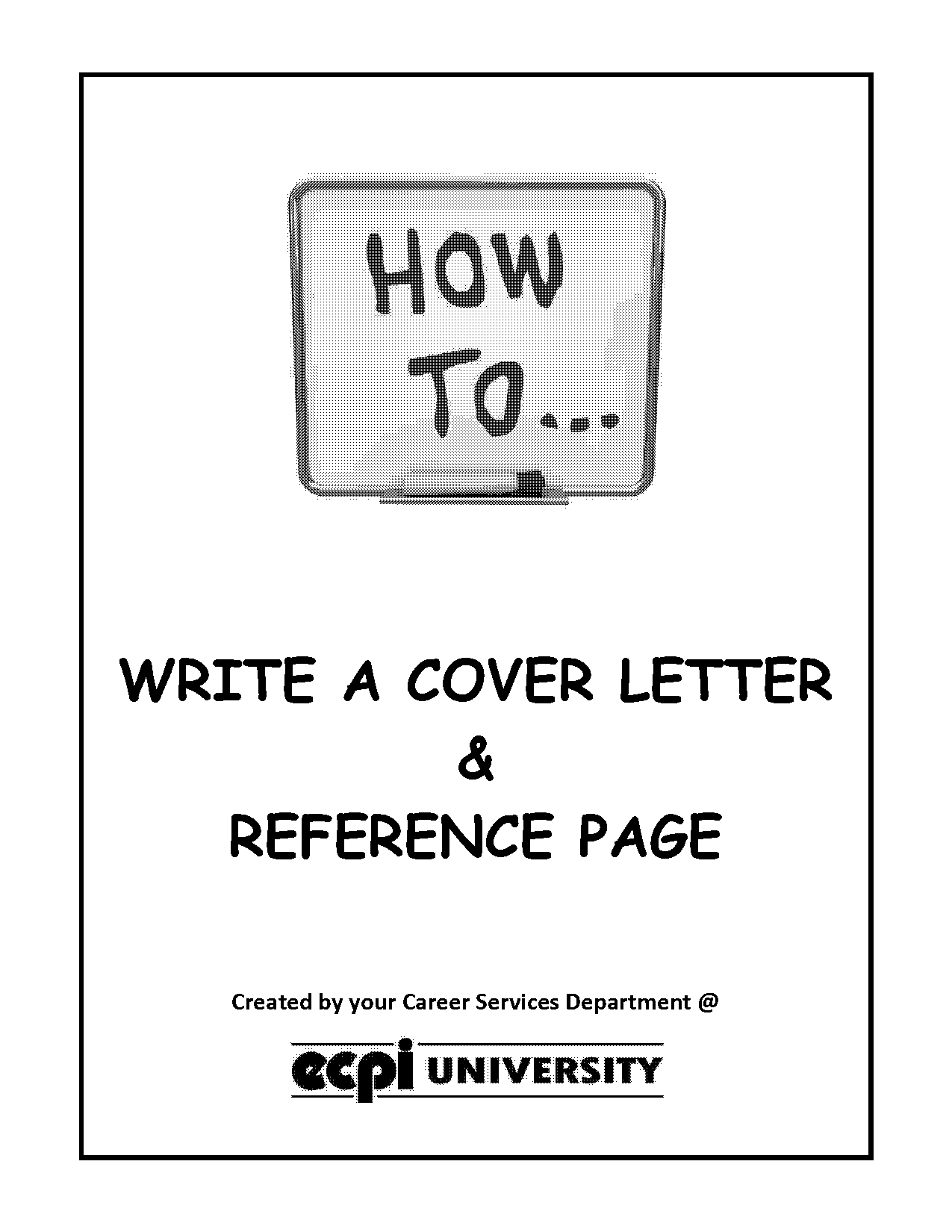 writing references on cover letter