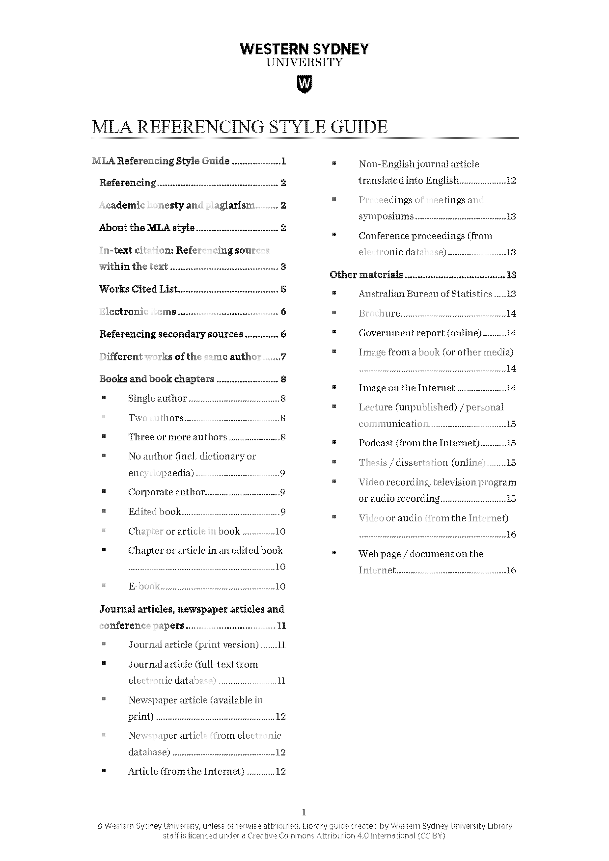 mla poster presentation citation