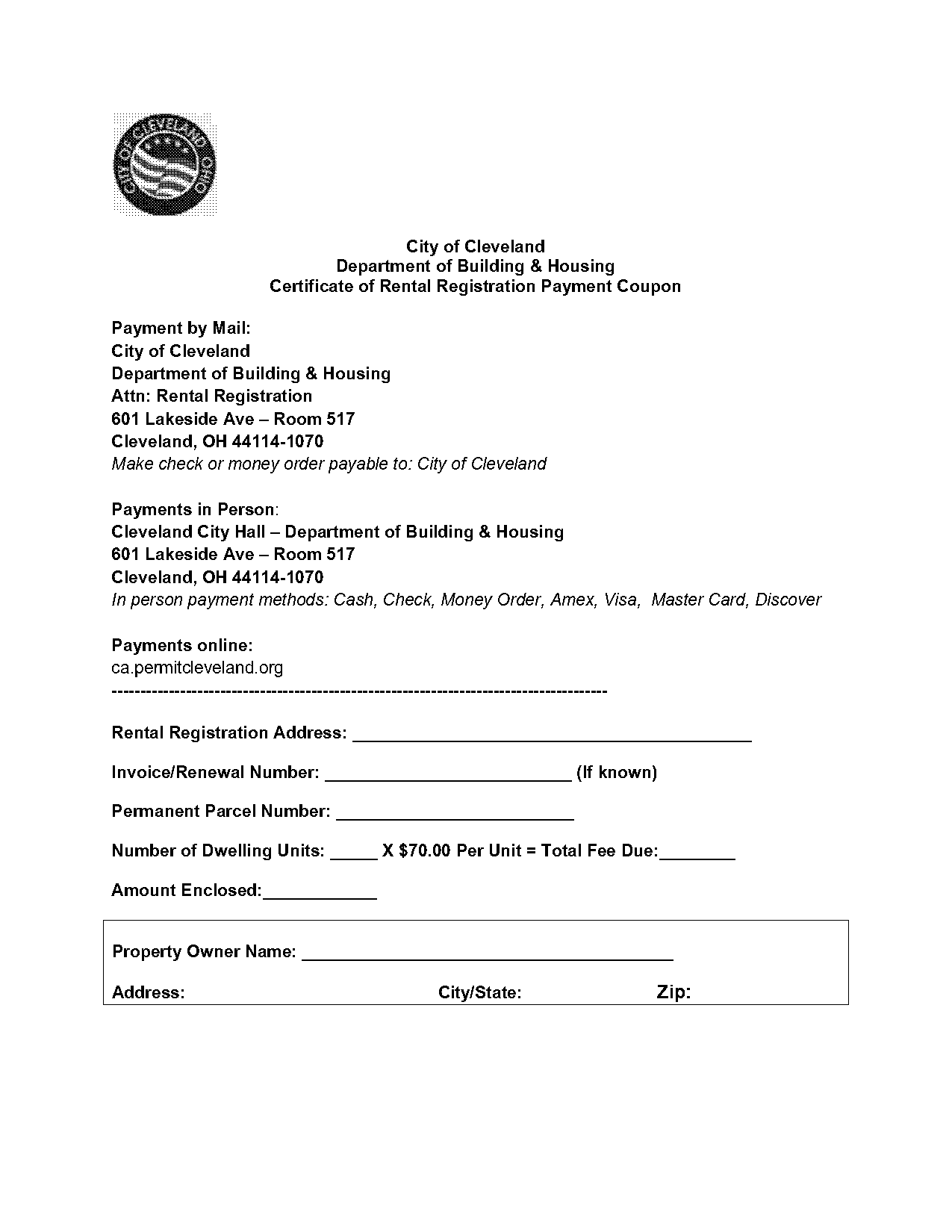 rental application form ohio