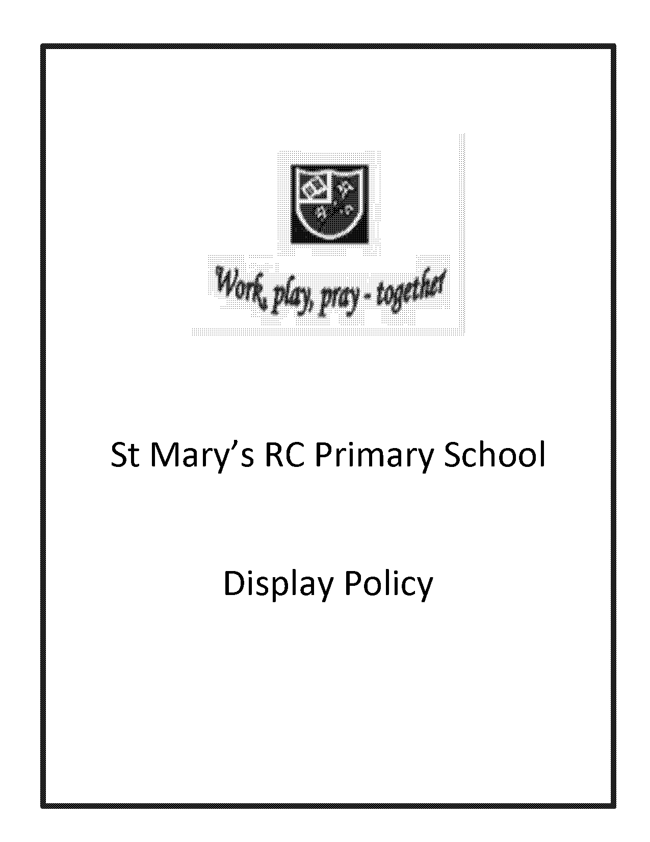 school display policy uk