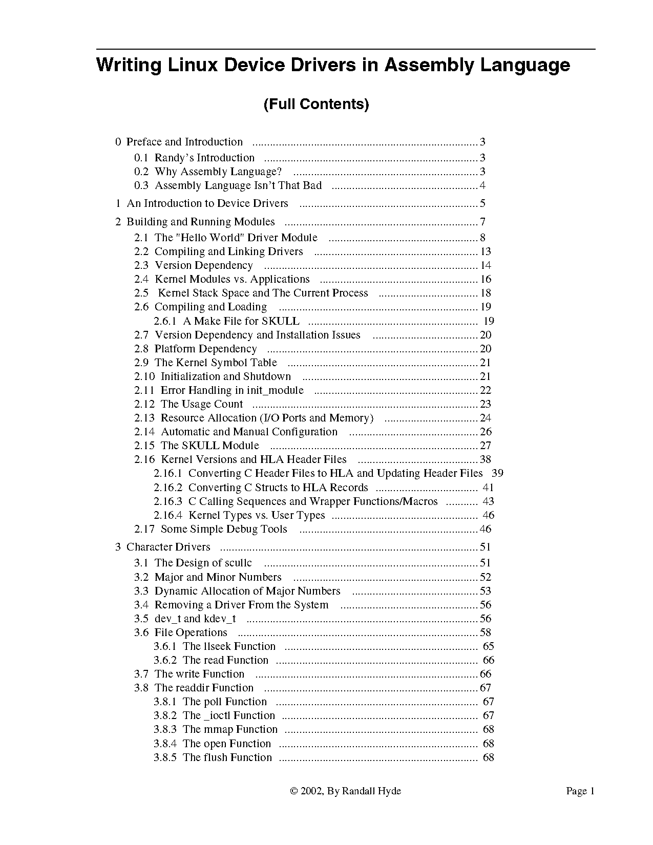 linux file_operations write