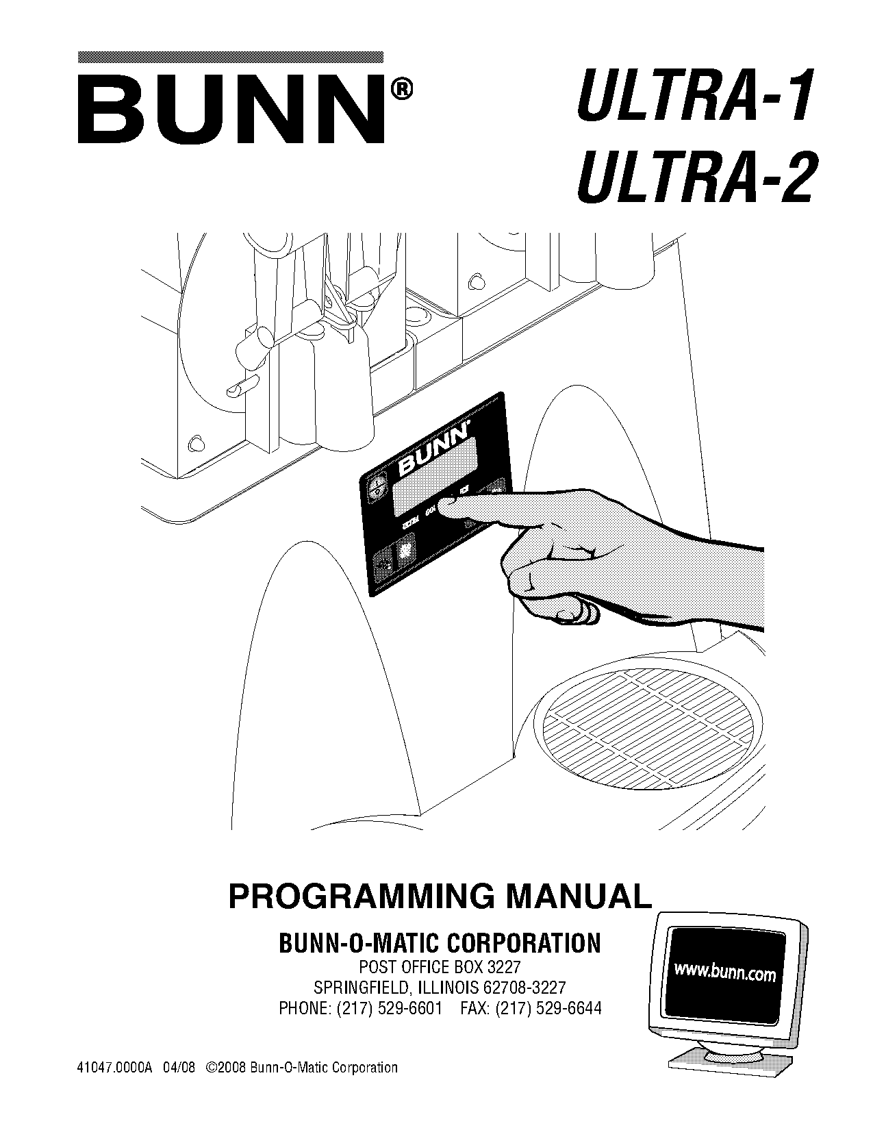 bunn service manual frozen drink machine