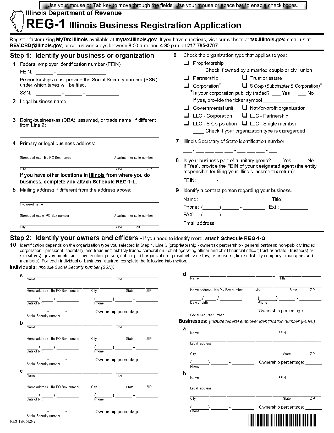 illinois secretary of state vehicle registration renewal form