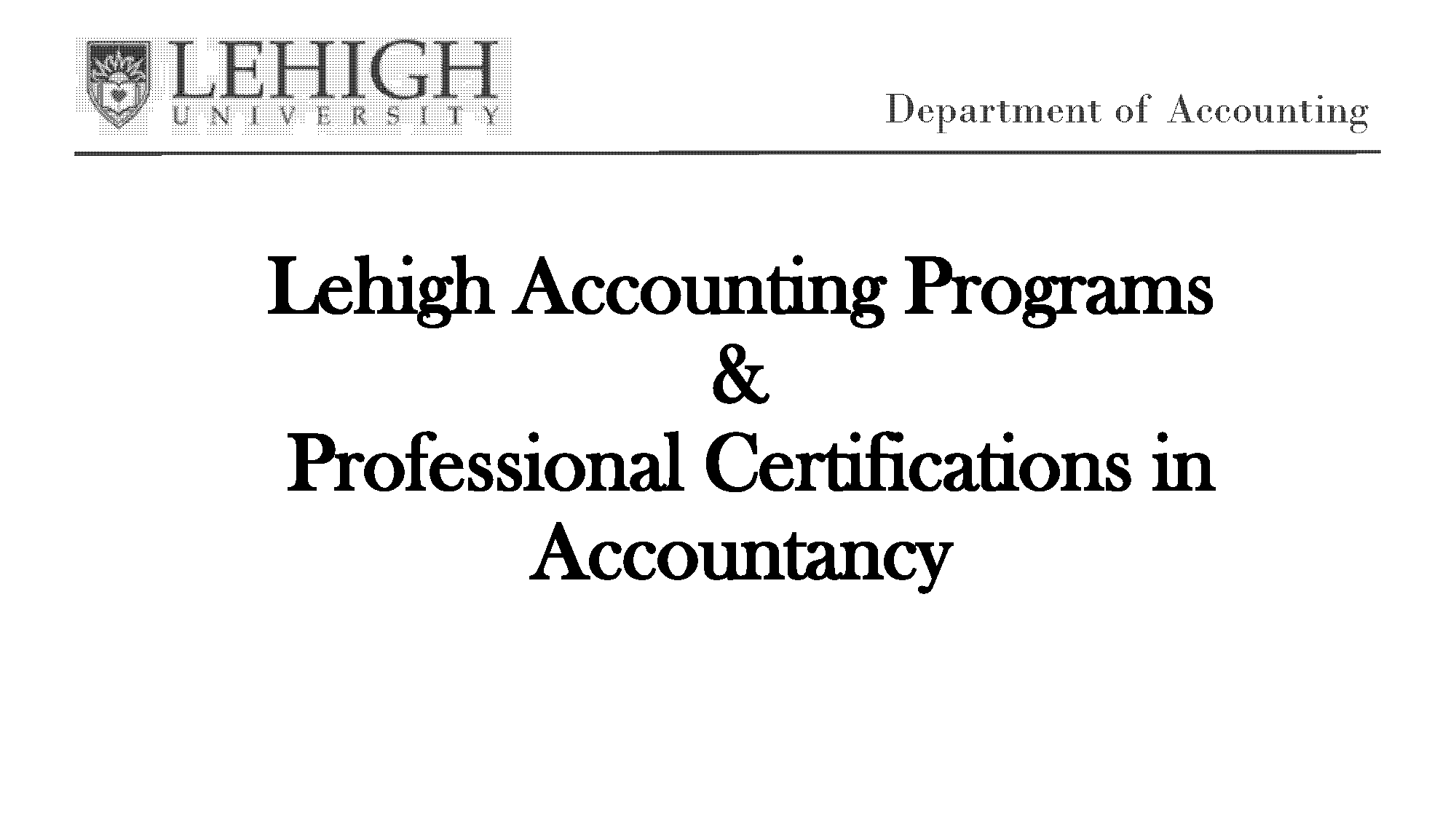 online accounting degree professional certifications