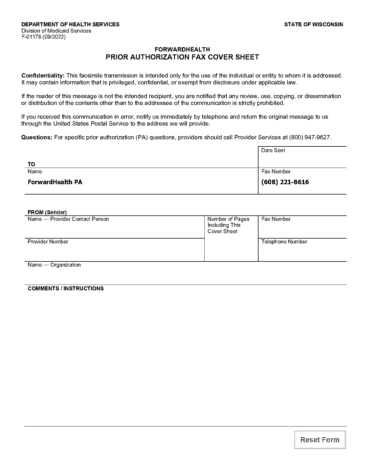 fax cover sheet for pdf