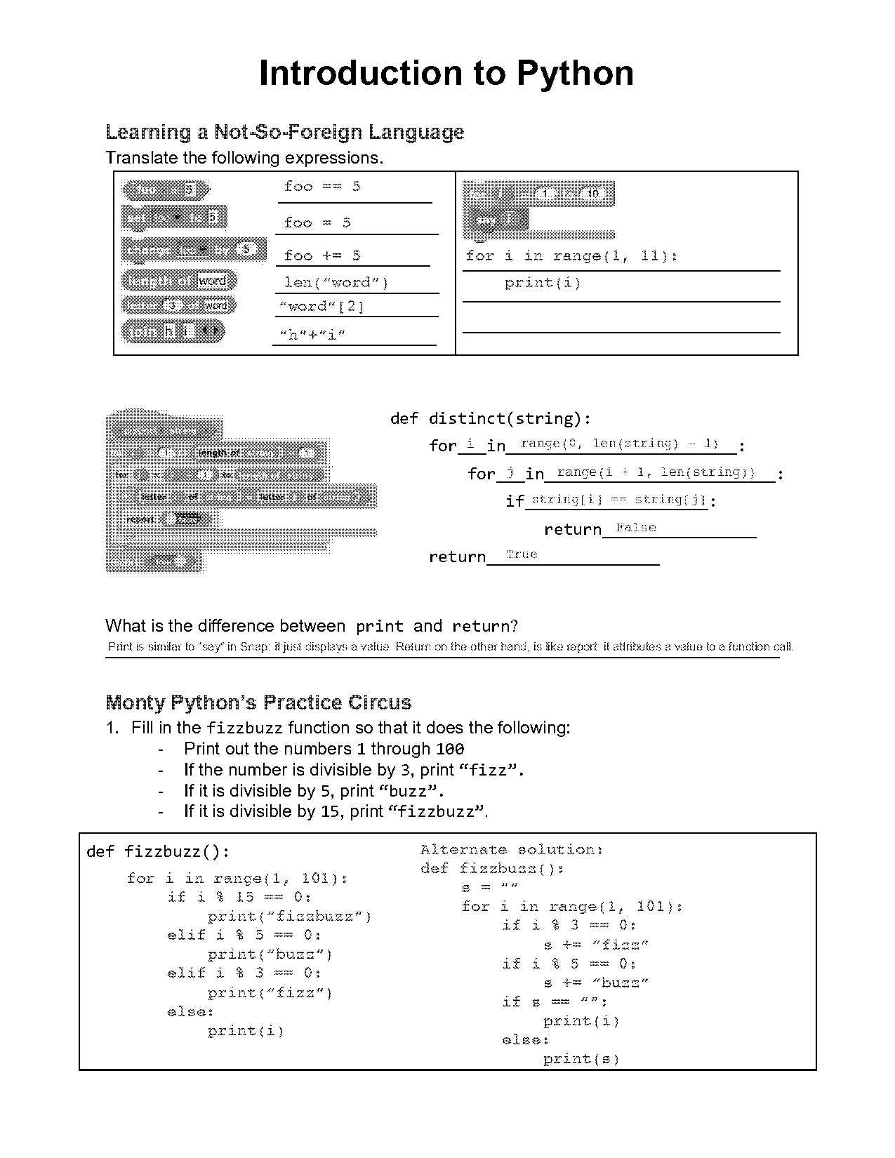 python how to write function