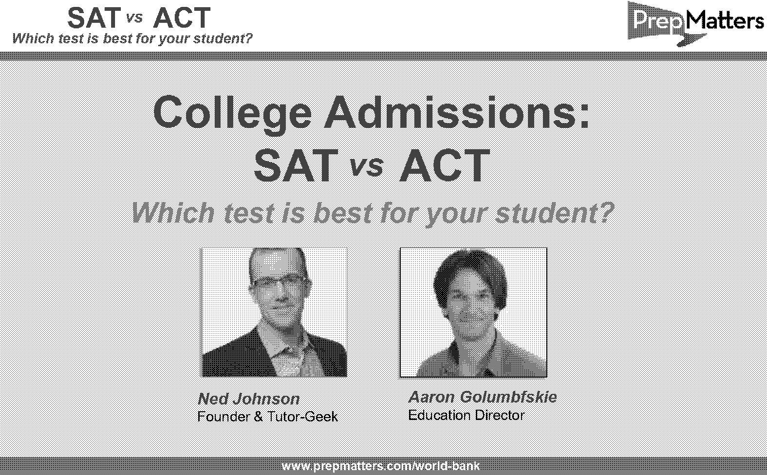 differnce between the sat and act