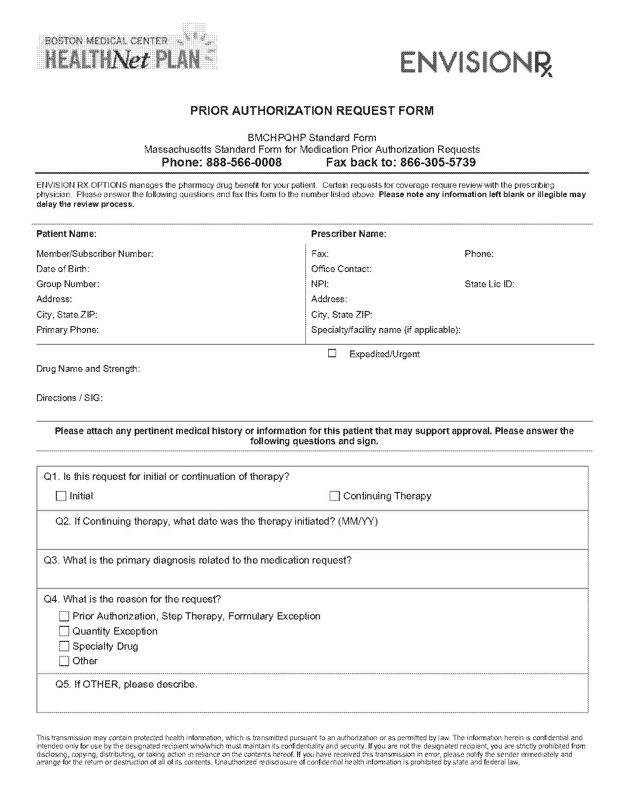 envision rx specialty prior authorization form