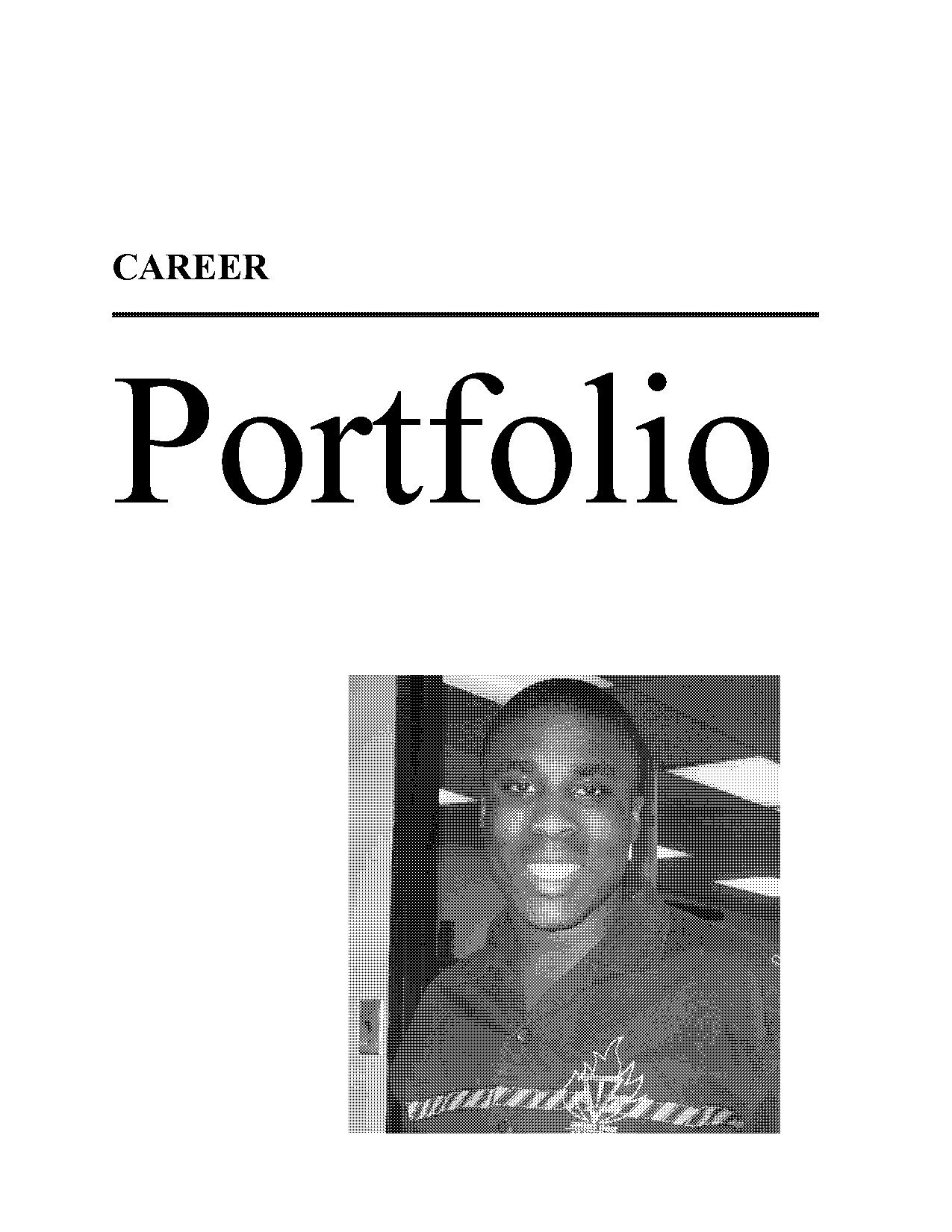 how to write a job portfolio