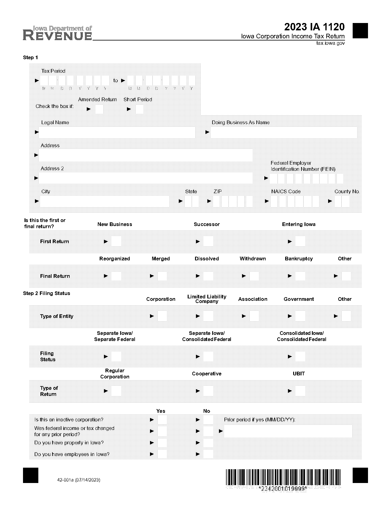 gross receipts net income