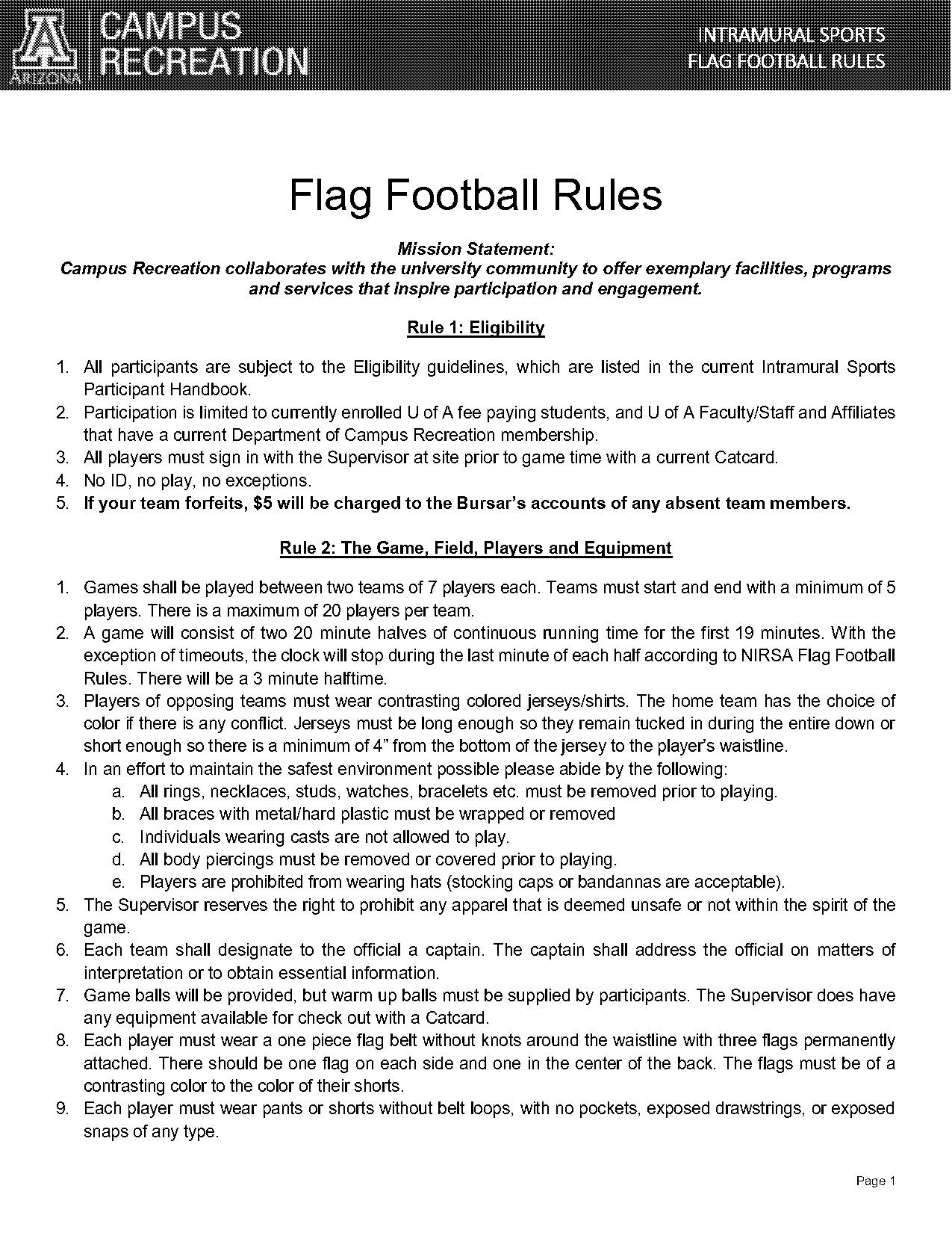 what colour are penalty flags in football