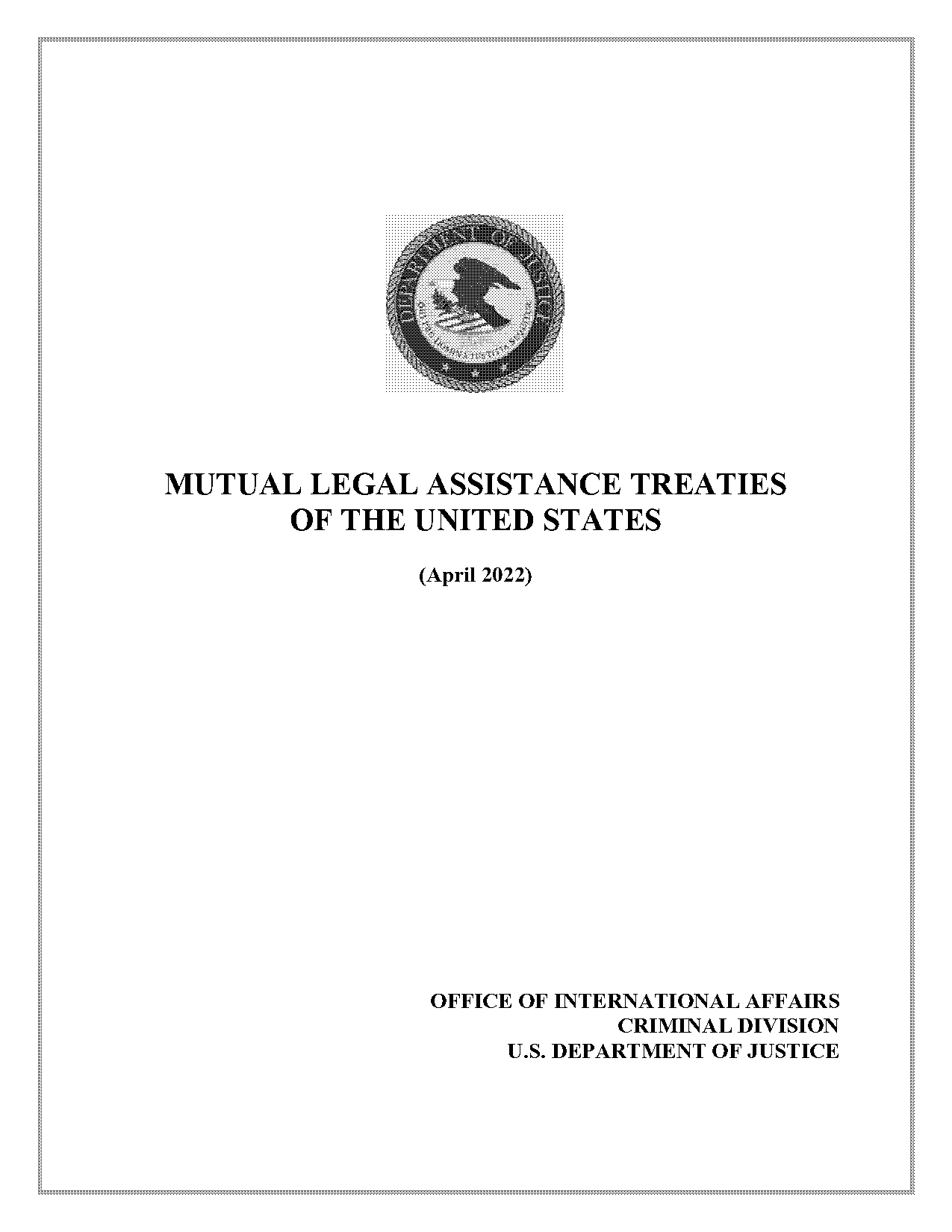 mutual legal assistance treaty canada