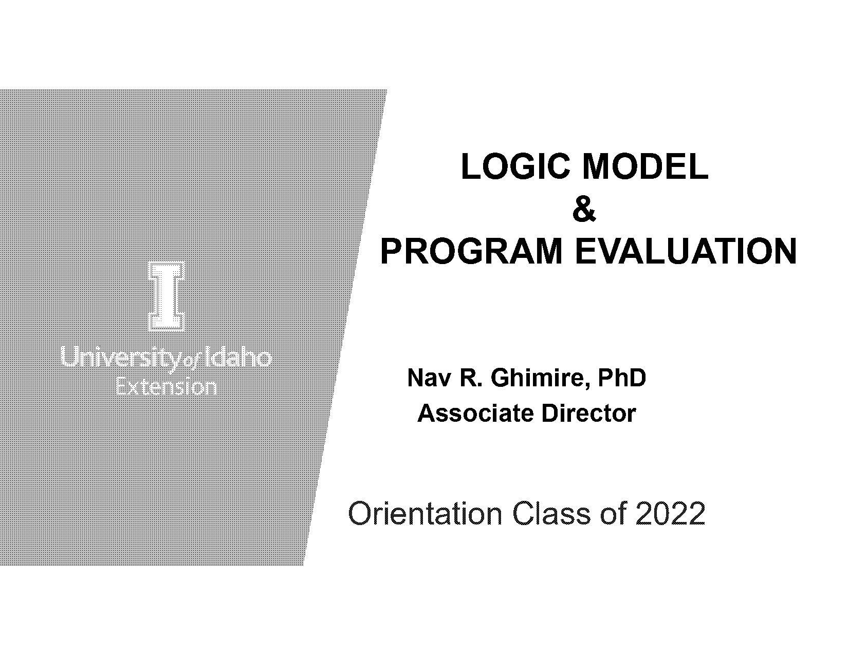 uw extension evaluation framework handout form